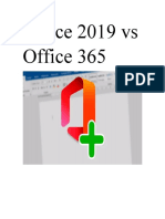 Office 2019 Vs Office 365