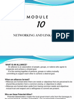 Module 10 Linkaging and Networking