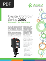 Capital Controls Series 2000: Chloromatic™ Gas Control Valve