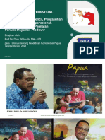 Bedah Buku Pendidikan Kontekstual Papua PDF