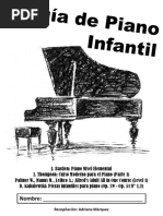 Método de Piano para Niños Principiantes | PDF | Acorde (Música) | Piano