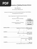 Topology Optimization of Building Bracing Schemes: Zhen John Goo
