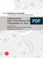 Implementing High-Performance Delaunay Triangulation in Java