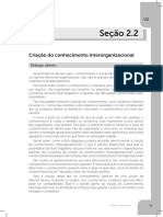 Criação Do Conhecimento Interorganizacional: Diálogo Aberto