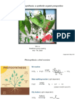 Artificial Photosynthesis