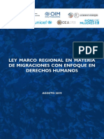 Ley Marco Regional Migraciones - DIGITAL