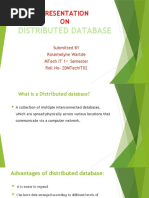 Distributed Database