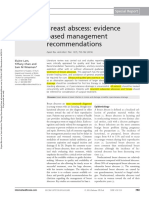 Breast Abscess Management