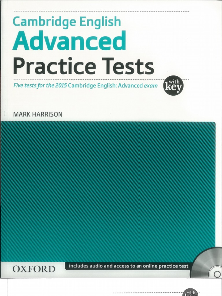 CAE Practice Tests 2015 With Key | PDF | Books