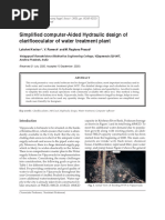 Clariflocculator Design