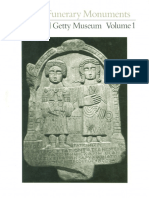 Roman Funerary Monuments in The J. Paul Getty Museum Vol 1