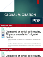 Global Migration: PUSH-PULL Factors & Trends in Migration (38 characters