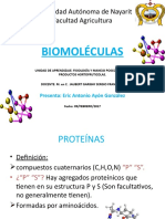 Presentación, Biomoléculas