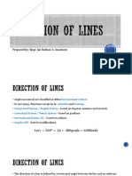 CE101-1 - 5. Direction of Lines