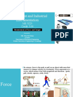 Measurement of Force and Torque