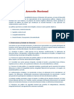 02. Acuerdo Nacional. 35 Políticas de Estado