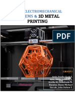Nano Electromechanical Systems 3d Metal Printing