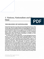 1 Nations, Nationalism and The State