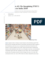 Distribution 4.0: Reimagining FMCG Distribution in India by 2030