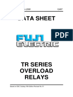 Thermal Overload Relays Data Sheet
