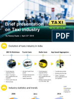 Taxi Industry Evolution and Regulation in India