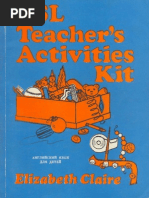 Download English Teaching Resources Esl Teachers Activities Kit By Elizabeth Claire by Vidovic Danijela SN51711705 doc pdf