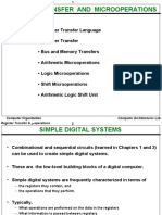 Register Transfer and Microoperations