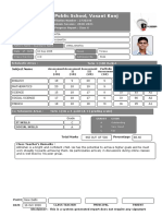 G D Goenka Public School, Vasant Kunj: Scholastic Areas: Term 1 (100 Marks)