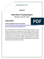 Daily News Tracking Report - 05-04-2021