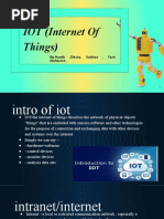 IOT (Internet of Things) : By:Hardik, Diksha, Vaibhav, Yash, Nishkarsh