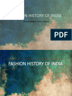 Fashion History of India Presentation