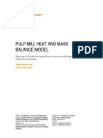 Heat and Mass Balance