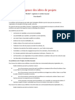 Emergence Idées Projets PDF