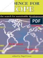 Evidence for Hope the Search for Sustainable Development