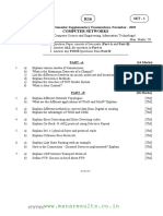 CN-SEO-40: III B. Tech II Semester Supplementary Examinations, November 2019 Computer Networks