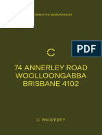 74 Annerley Road Woolloongabba - Information Memorandum