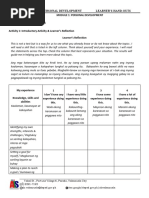 LS MODULE 1 HANDOUT Activity 1-10, 19 PP