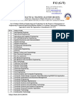 12 Form 12 (List of Sub - Fields Deg Diploma) 23