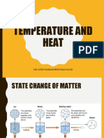 Temperature and Heat: Dr. Anis Nazihah Binti Mat Daud
