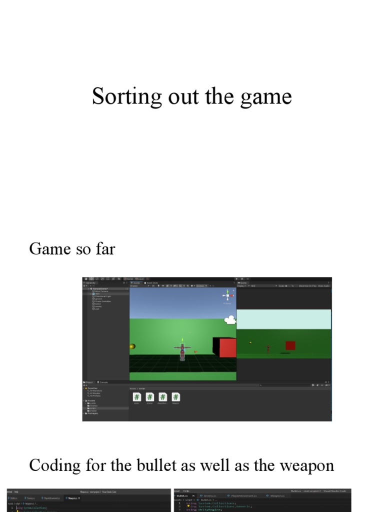 Sorting Out The Game | PDF