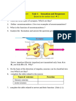 10th Biology Worksheet 4 - E M