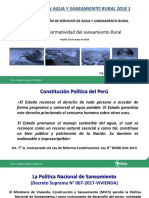 02 - Normtividad Del Saneamiento Rural - 05.05.2018