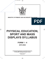 Physical Education Form 1 4 Min