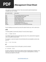 Linux Disk Management Cheat Sheet