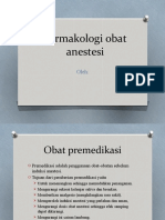 Farmakologi Obat Anestesi