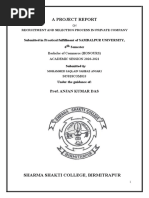 A Project Report: Submitted in Practical Fulfillment of SAMBALPUR UNIVERSITY, 6th Semester