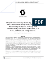 Deep CyberSecurity Hacking, Analysis and Solution in Hospitality Industry