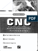 346009899 Cnc Programacao de Comandos Numericos Computadorizados Torneamento Silva Sidnei Domingues Da PDF