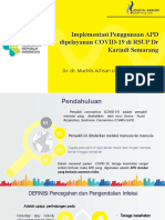 Implementasi Penggunaan APD dipelayanan COVID-19 di RSUP Dr Kariadi Semarang FIX