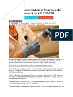 Oficialii francezi confirmă Moartea a doi bebeluși provocată de VACCINURI